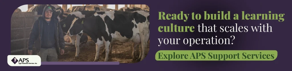 Building a Learning Culture in Fast-Growing Agricultural Companies